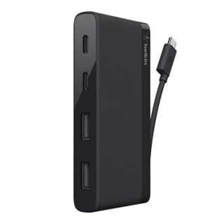 BELKIN MINI HUB A 4 PORTE 2X USB-C E 2X USB-A 3.0 NERO